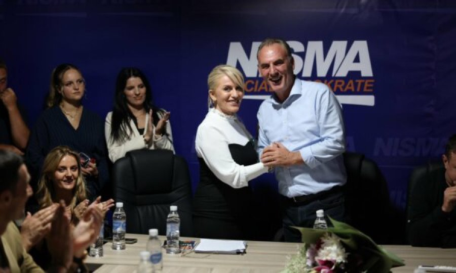 Xhevahire Izmaku  kandidate e Nismës për kryetare të Vushtrrisë
