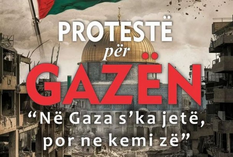 Tubim paqësor dhe solidarizues për popullin e Gazës sot në Prishtinë
