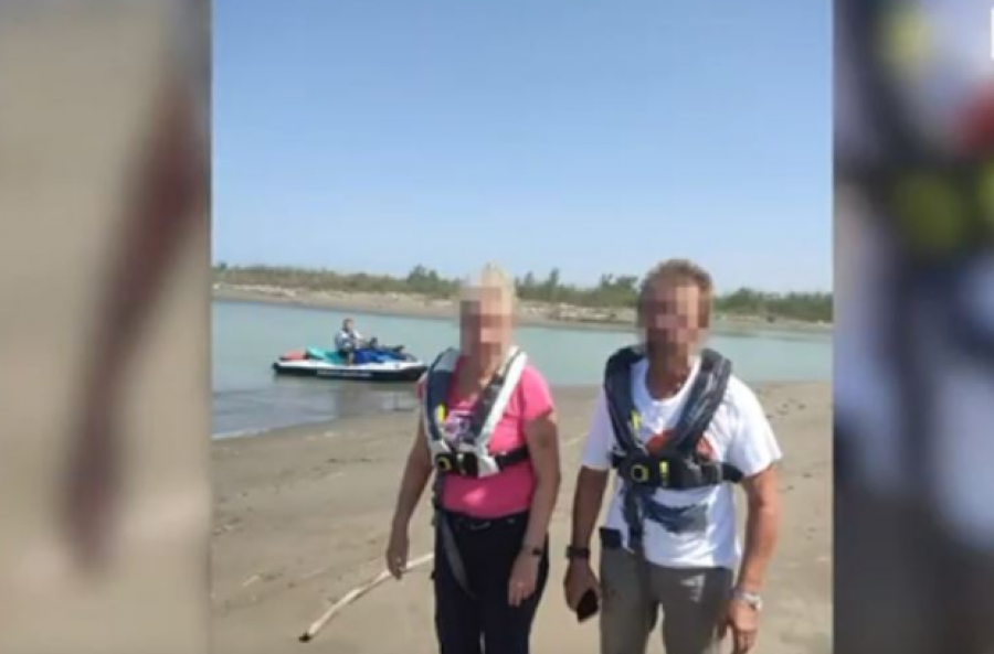 Ishin bllokuar në det, shpëtohen dy turistët gjermanë