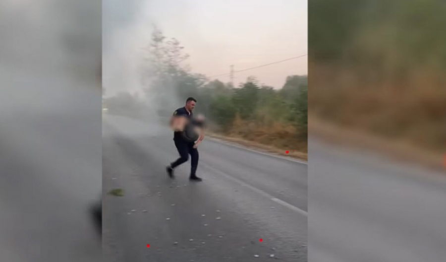 Flet polici që shpëtoi tre persona pas aksidentit: Bëra detyrën
