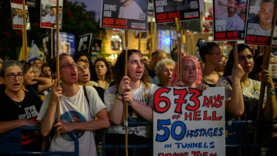 Protestuesit në Izrael intensifikojnë presionin kundër planit për zgjerimin e luftës në Gaza