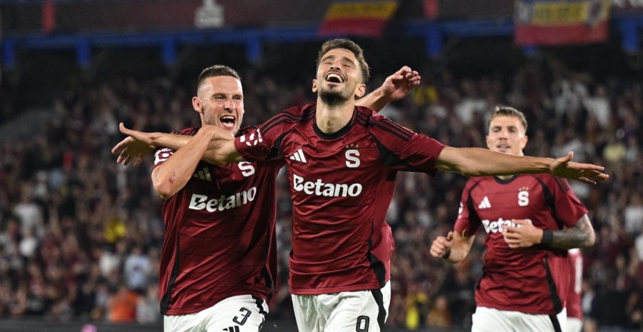 Albion Rrahmani vazhdon t’i vendosë ndeshjet, trajneri i Sparta Pragës i mahnitur me qetësinë e tij para portës