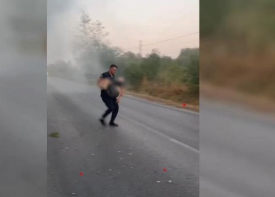 Vdiq 15-vjeçari, i shpëtuar nga polici Mustaj në aksidentin e Fierit