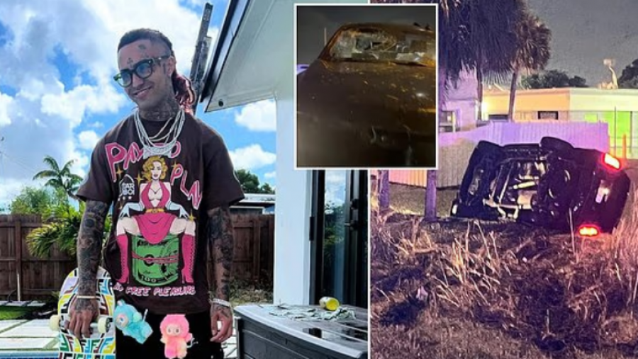 Reperi Lil Pump zbulon se për pak sa nuk humbi jetën në një aksident automobilistik