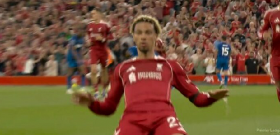 Hugo Ekitike debuton me gol në Ligën Premier