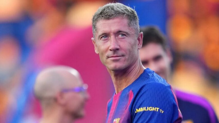 Lajme të mira nga infermieria e Barcelonës për lëndimin e Lewandowskit