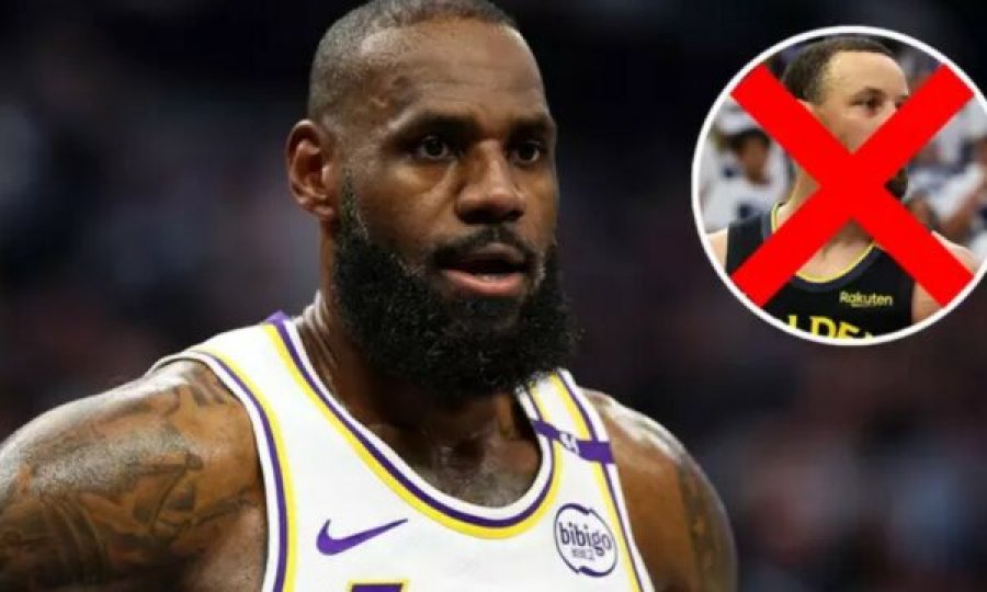 LeBron James nuk përzgjodhi Steph Curry si lojtarin që mund të thyejë rekordin e tij të pikëve në NBA