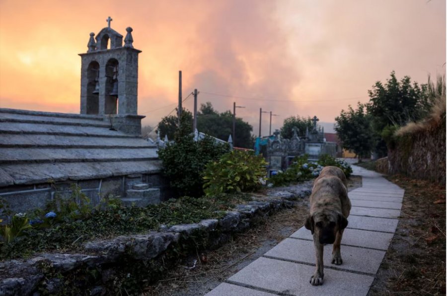 Spanja lufton 20 zjarre të mëdha mes vapës përvëluese, dërgohen më shumë trupa