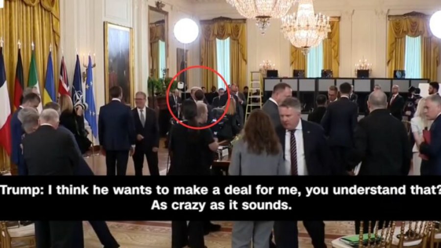 Harroi që mikrofoni ishte i ndezur, Trumpi dëgjohet duke i thënë Macronit se Putini dëshiron të arrijë marrëveshje për shkak të tij