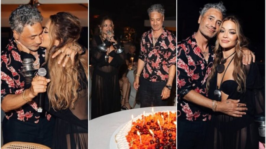 Rita Ora me fjalë emocionuese për bashkëshortin Taika Waititin në 50-vjetorin e lindjes