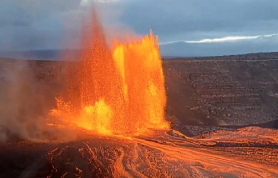 Vullkani “Kilauea” shpërthen në Havai, harku i lavës me lartësi 30 metra
