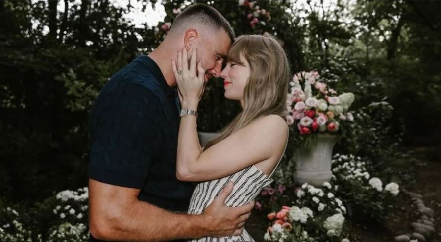 Taylor Swift njofton fejesën me kampionin e Ligës së Futbollit amerikan