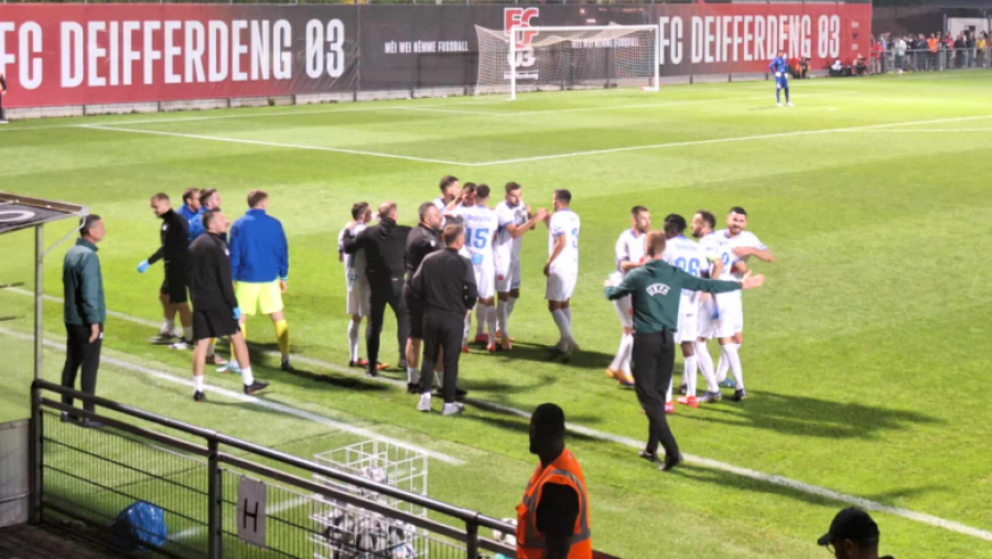 Drita merr epërsinë ndaj Differdanges, Besnik Krasniqi shënon nga penalltia