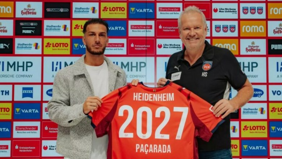 Zyrtare: Leart Paçarada, lojtar i ri i FC Heidenheim