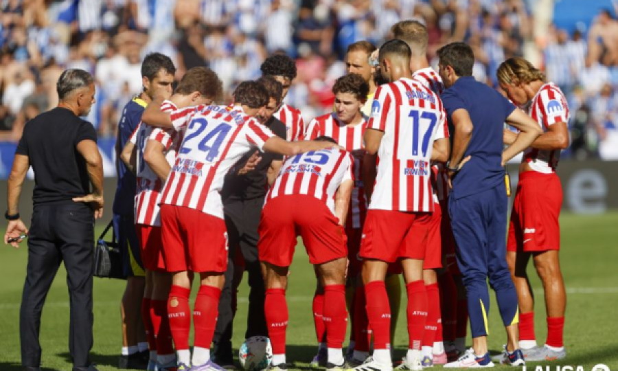Atletico Madridi barazon me Alavesin