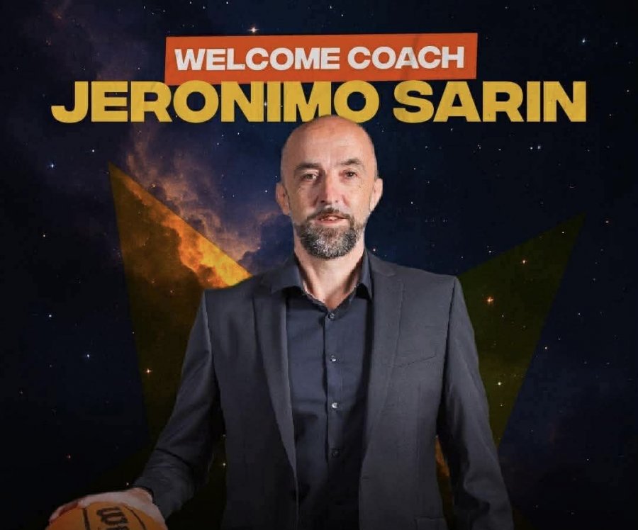 Jeronimo Sarin emërohet trajner i Golden Eagle Yllit