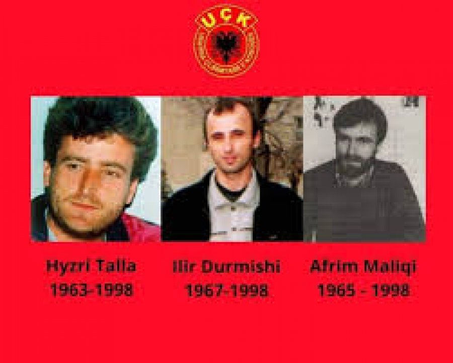 27 vjet nga rënia e dëshmorëve Hyzri Talla, Afrim Maliqi dhe Ilir Durmishi