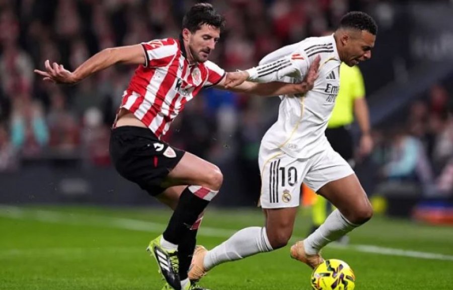 Real Madrid mund Athletiko Bilbao ngushton diferencën me Barcelonën