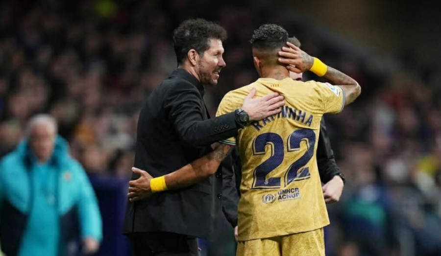 Diego Simeone befasohet se si Raphinha nuk e fitoi “Topin e Artë”