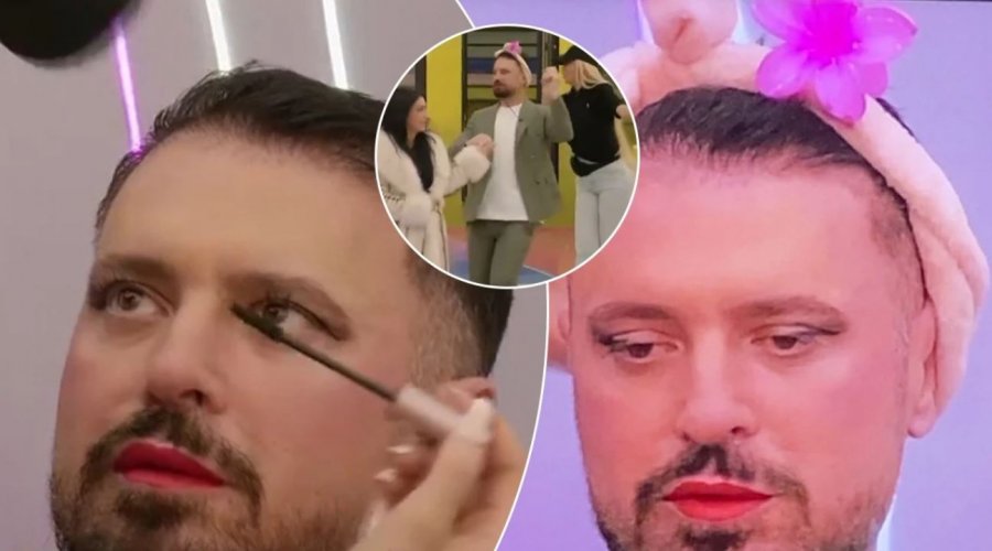 Banoret e BBVK4 grimojnë Labinot Rexhën si femër, shtëpia “shpërthen” në të qeshura [video]