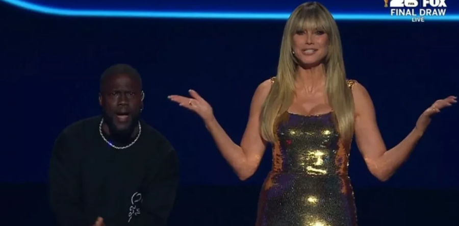 Heidi Klum shkëlqen përkrah Kevin Hart në shortin e Kampionatit Botëror 2026