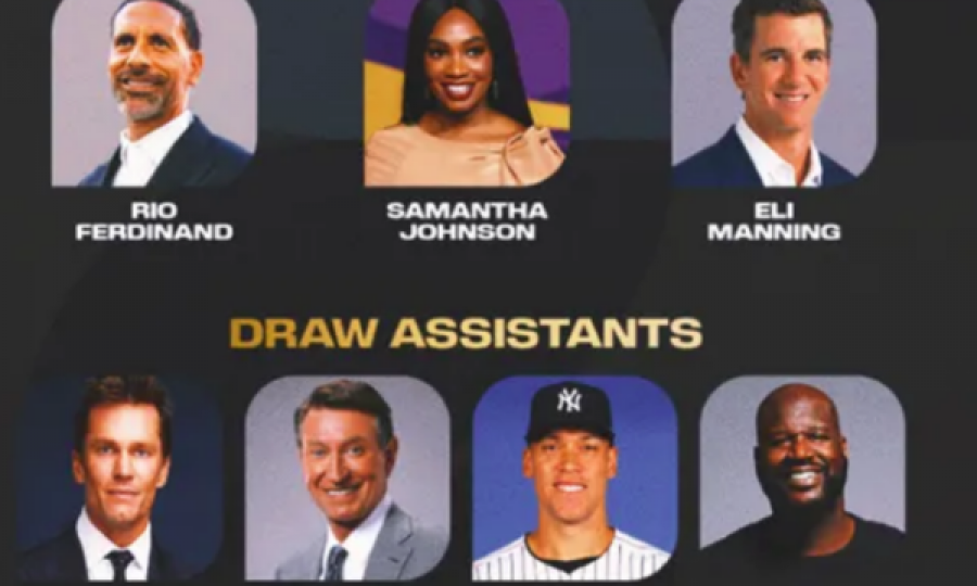 Shaq  Tom Brady  Wayne Gretzky dhe yje të tjerë sportivë pjesë e shortit të Botërorit 2026