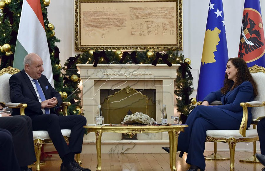 Osmani pas takimit me homologun hungarez: Biseduam për thellimin e bashkëpunimit mes dy shteteve