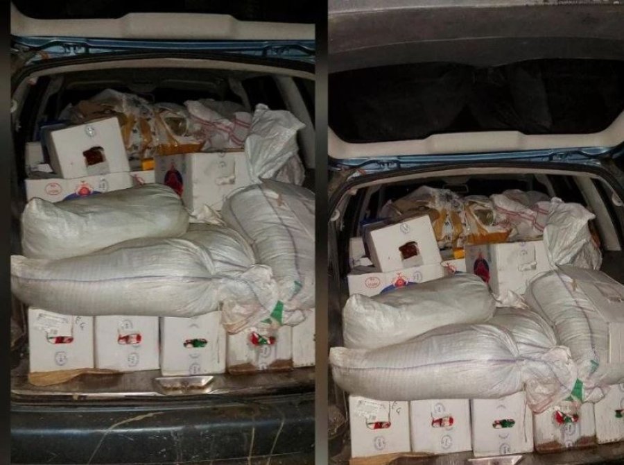 Prangosen gjashtë persona për kontrabandim mallrash  u zunë në një rrugë malore në veri