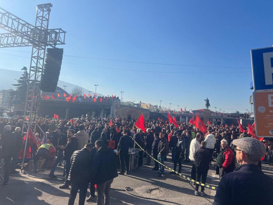 Përfundon protesta në Shkup