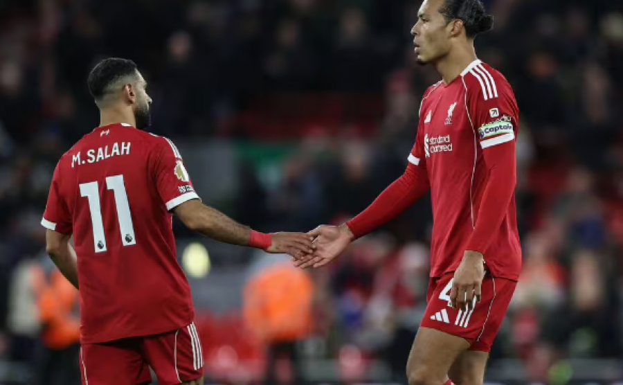 Van Dijk flet për të ardhmen e Salahut te Liverpool  Shpresoj të qëndrojë