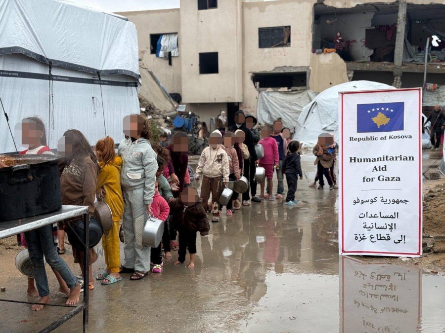 Ndihma humanitare e Kosovës mbërrin në Gaza  nis shpërndarja për familjet në nevojë