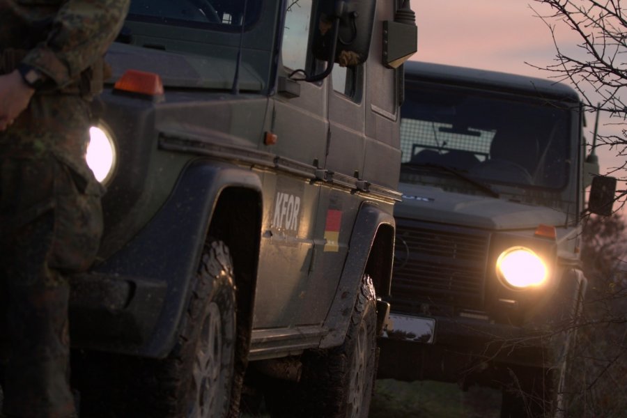 KFOR: Ushtarët gjerman po patrullojnë ditë e natë në disa komuna