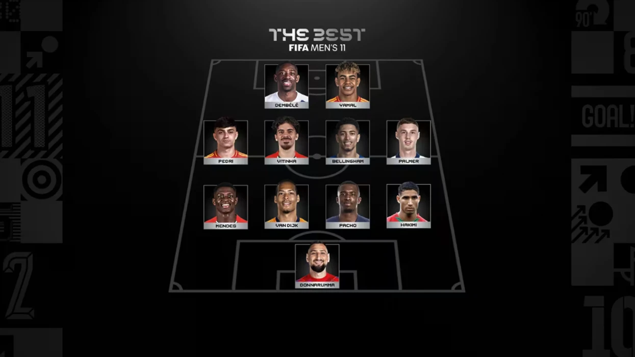 PSG ja dominon me gjashtë lojtarë në  Formacionin e Vitit  të  The Best FIFA 2025 