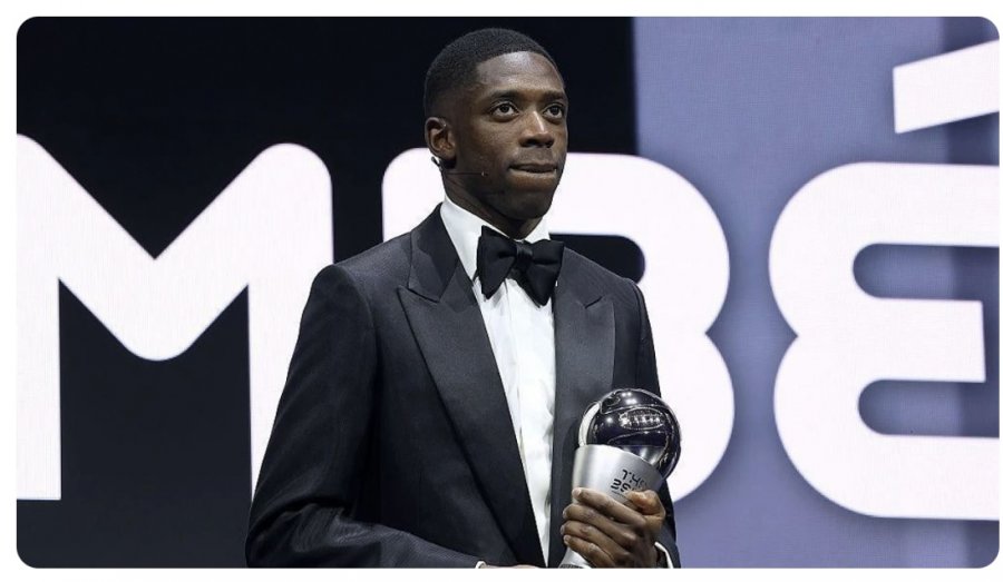 Fjalët e Dembeles pasi fitoi çmimin si  Lojtari i vitit  nga FIFA