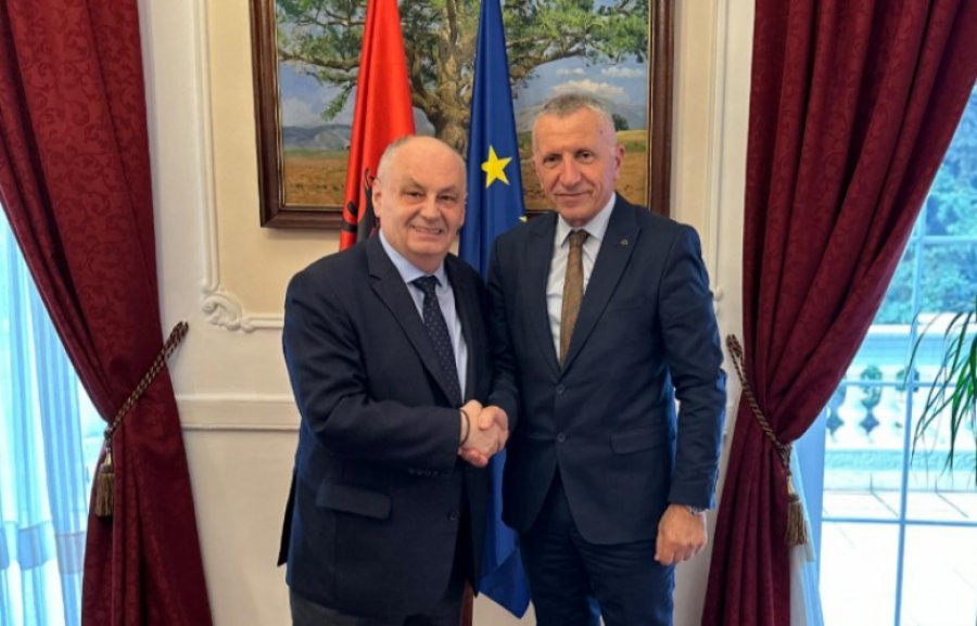 Kamberi takon ambasadorin Canaj  diskutohen çështjet e Luginës së Preshevës