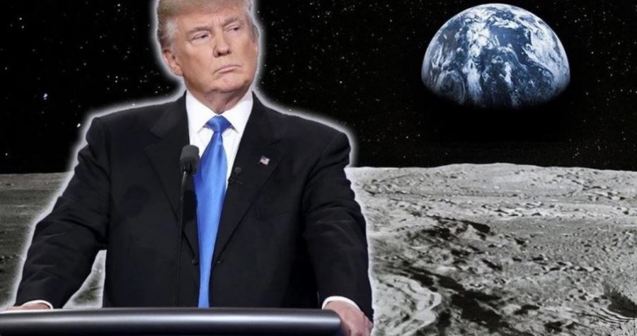 Trumpi nënshkruan urdhrin  SHBA ja synon kthimin e njerëzve në Hënë deri në 2028