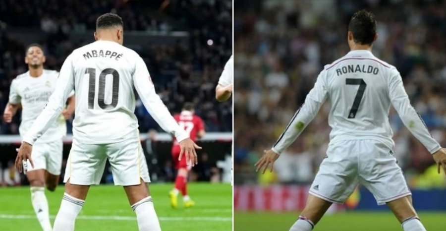 Mbappe flet pas fitores ndaj Sevillës  Barazova rekordin e idhullit tim Ronaldos  goli im i dedikohet atij