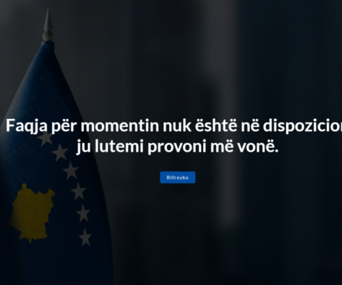Ministria e Mbrojtjes sqaron ndërprerjen e ueb-faqes zyrtare