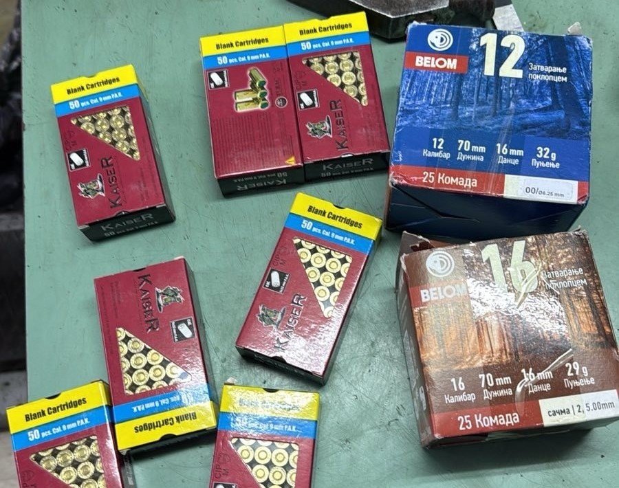 Sekuestrohen 380 fishekë në një lokal në Prishtinë