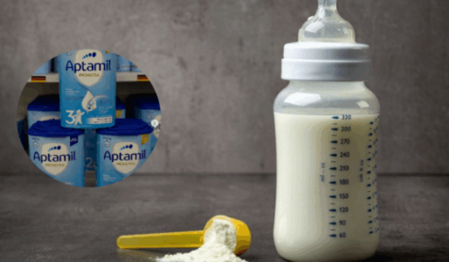 Qumështi “Aptamil” për foshnja i kontaminuar me bakterin Bacillus Cereus, AUV-i jep detaje me vonesë