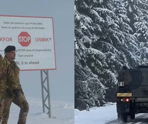 KFOR: Ushtarët italianë po rrisin praninë dhe sigurinë në Kosovë