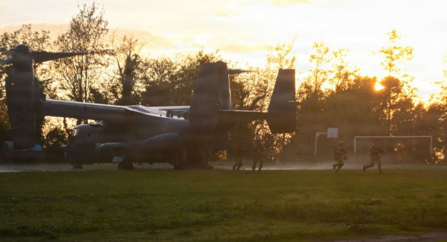 Forcat Speciale Shqiptare dhe të SHBA së me ushtrim të përbashkët