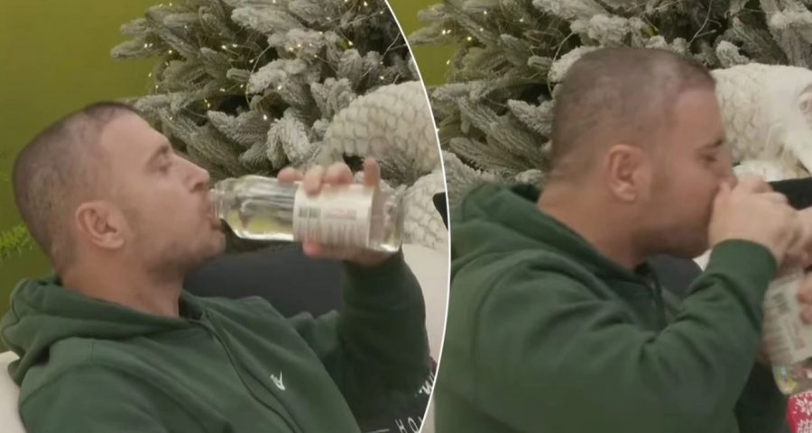 Labi pi nga shishja e mbushur me detergjent nga Alba  video 