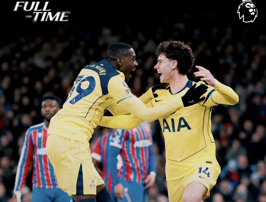 Tottenhami fiton minimalisht në udhëtim te Crystal Palace