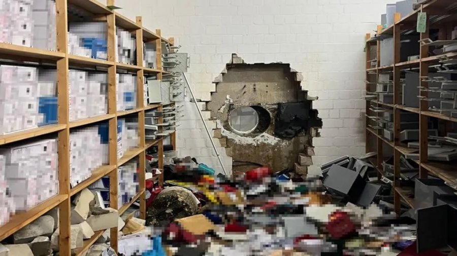 Hajdutët thyejnë murin me “hillt”, vjedhin rreth 30 milionë euro nga një bankë në Gjermani