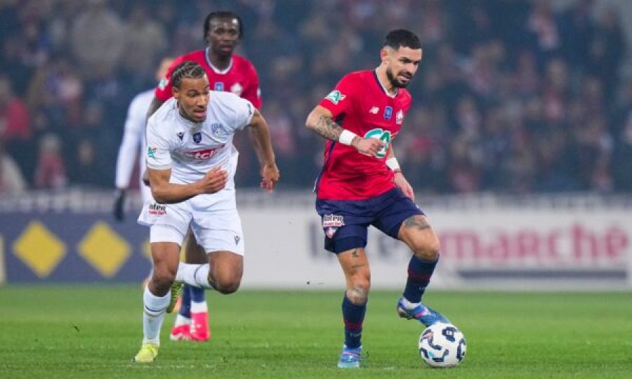 Kupa e Francës: Lille i Edon Zhegrovës eliminohet nga ekipi i ligës së dytë