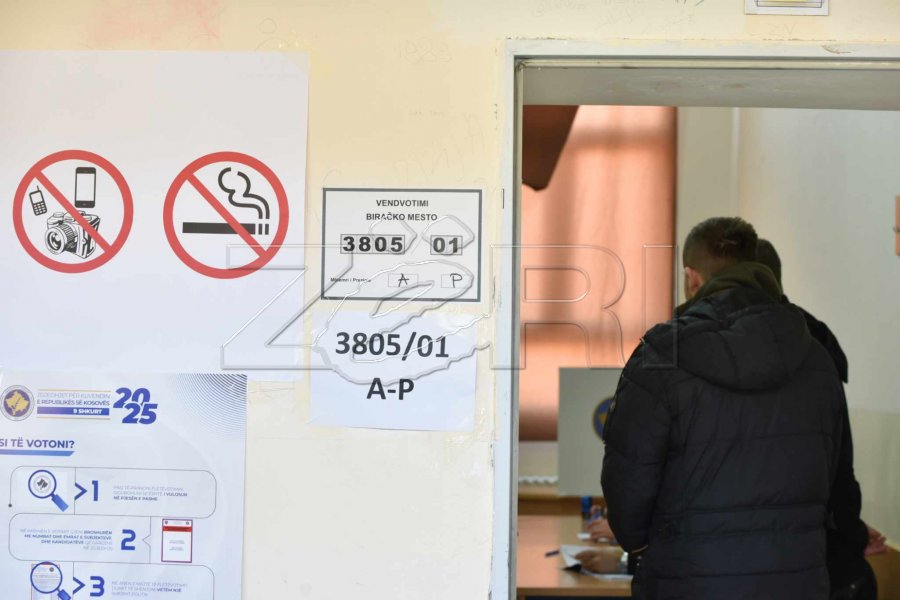 Qetë në Mitrovicën e Veriut, pritet të rritet numri i votuesve në orët e pasdites