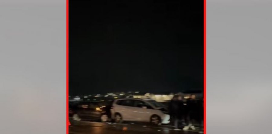 Aksident mes pesë veturave në rrugën Prizren – Zhur [video]