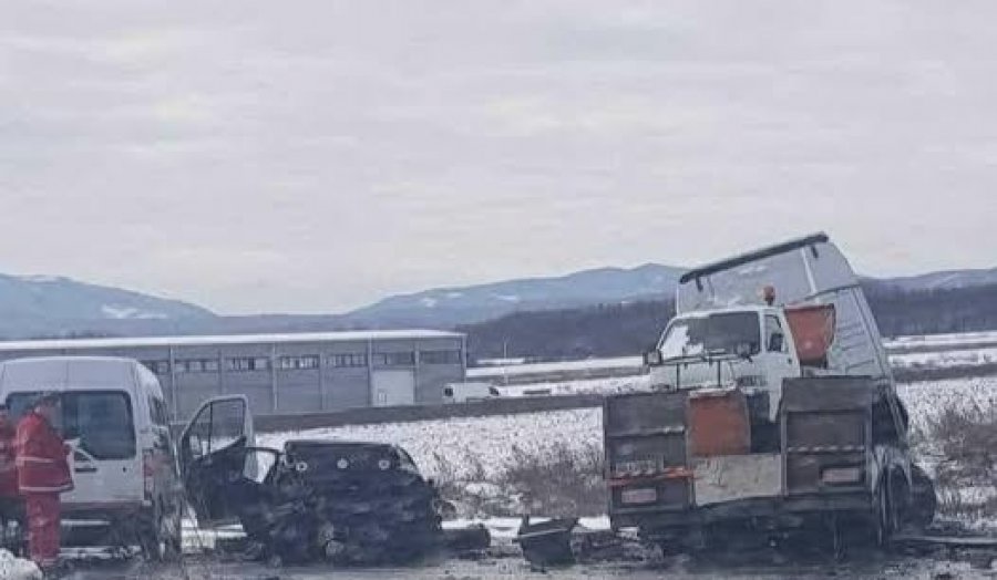 Një i vdekur dhe një i lënduar nga një aksident në rrugën Lipjan - Shtime