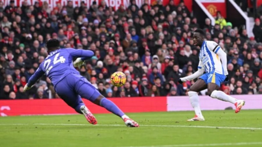 Manchester Unitedi befasohet në shtëpi, pëson humbje ndaj Brightonit
